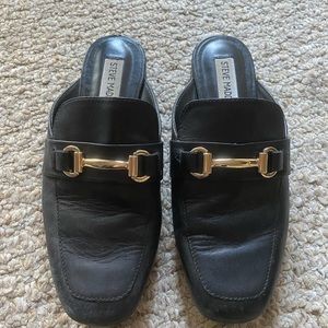 Steve Madden Black Loafers